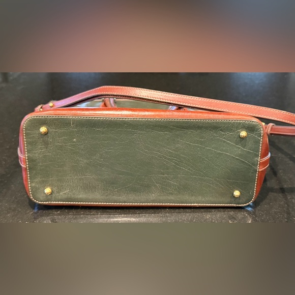 Vintage Brahmin Satchel Tote Handbag - Picture 5 of 16